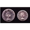 Image 1 : Lot of 2 1956 Proof Like Coins