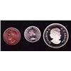 Image 1 : Lot of 3 Canadian Coins