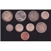 Image 2 : Lot of 9 Canadian Coins