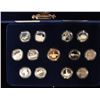 Image 1 : 1992 Proof Silver Twenty Five Cent Provincial Coin Set