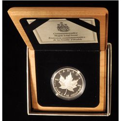 1989 Proof Silver Maple Leaf
