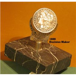 US Silver Dollar Paperweight.