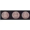 Image 2 : Lot of 3 1915 Denmark 1 Crone