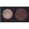 Image 2 : Lot of 2 Foreign Coins