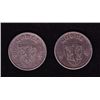 Image 1 : Lot of 2 Nazi Occupied Norway 25 ORE