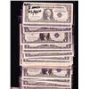 Image 1 : Lot of 43 USA $1 Silver Certificates