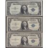 Image 2 : Lot of 25 USA 1935 $1 Silver Certificates.