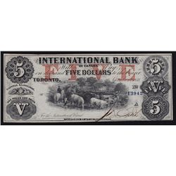 1858 International Bank $5