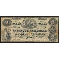 1860 Banque Nationale $2