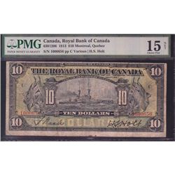 1913 Royal Bank of Canada $10