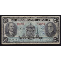 1935 Royal Bank of Canada $20