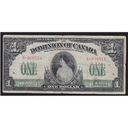 1917 Dominion of Canada $1