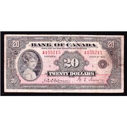 1935 Bank of Canada $20