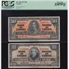Image 5 : 1937 Bank of Canada $1 - $100 Set.