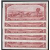 Image 2 : Lot of 5 1954 Bank of Canada $2 Devil's Face