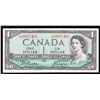 Image 1 : 1954 Bank of Canada $1 Replacement Note