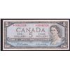 Image 1 : 1954 Bank of Canada $5 Replacement Note