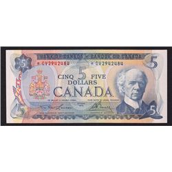 1972 Bank of Canada $5 Replacement Note