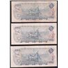 Image 2 : Lot of 3 1972 Bank of Canada $5 Replacement Notes