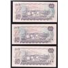 Image 2 : Lot of 3 Bank of Canada $10 Replacement Notes