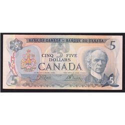1979 Bank of Canada $5 Replacement Note