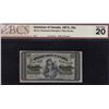 Image 1 : 1870 Dominion of Canada Twenty Five Cent