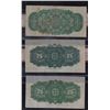 Image 2 : Set of 3 Dominion of Canada Twenty Five Cents