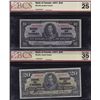 Image 3 : Lot of 4 1937 Bank of Canada Banknotes