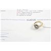 Image 1 : 10k gold 0.88carat custom made diamond dinner ring