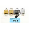 Image 1 : Lot of 4 vintage padlocks with keys