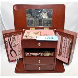 Jewelry box and contents