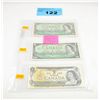 Image 1 : 3 royal canadian mint 1 dollar bank notes