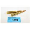 Image 1 : 2 50caliber brass bullets