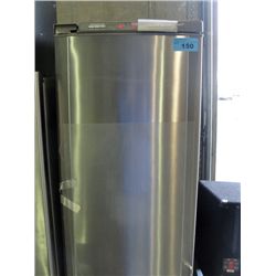 Stainless steel front slim profile 2 door fridge