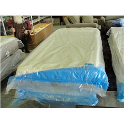 Single size sunset collection memory foam mattress