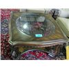 Image 1 : Glass top coffee table