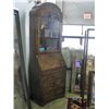 Image 1 : Vintage mahogany walnut drop front secretary