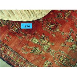 Small hand knotted persian area rug