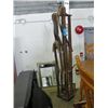 Image 1 : Approx 6F tall carved wooden aboriginal CD storage