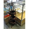 Image 1 : Wicker 3 tier basket display