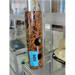 Fiji wood with holes decorative vase
