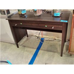 Contemporary single drawer desk