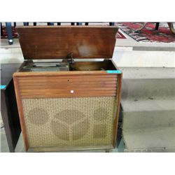 Vintage hauffman high fidelty am fm console stereo
