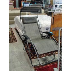 Reclining lawn chair
