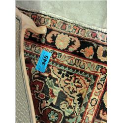Small hand knotted persian area rug
