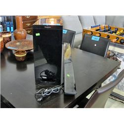 2pc panasonic wireless speaker set