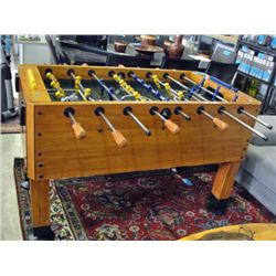 Harvard foosball table