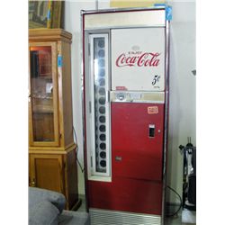 Vintage coca cola 5cent pop machine