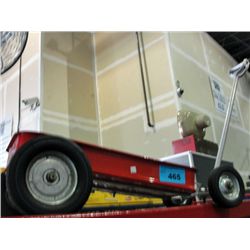 Little red racing wagon