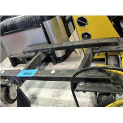 Heavy steel constructed 4wheel dolly
